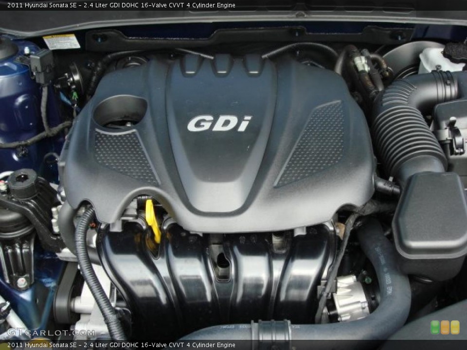 2.4 Liter GDI DOHC 16-Valve CVVT 4 Cylinder Engine for the 2011 Hyundai Sonata #46763625
