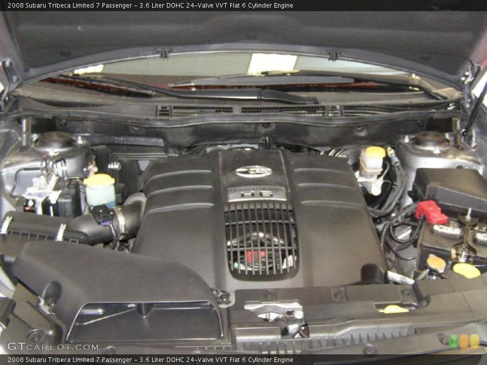 3.6 Liter DOHC 24-Valve VVT Flat 6 Cylinder Engine for the 2008 Subaru Tribeca #46765107