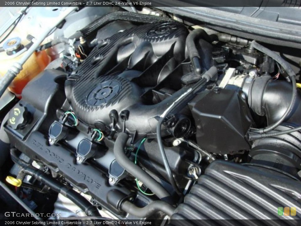 2.7 Liter DOHC 24-Valve V6 Engine for the 2006 Chrysler Sebring #46765410