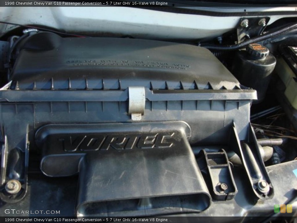 5.7 Liter OHV 16-Valve V8 Engine for the 1998 Chevrolet Chevy Van #46770726