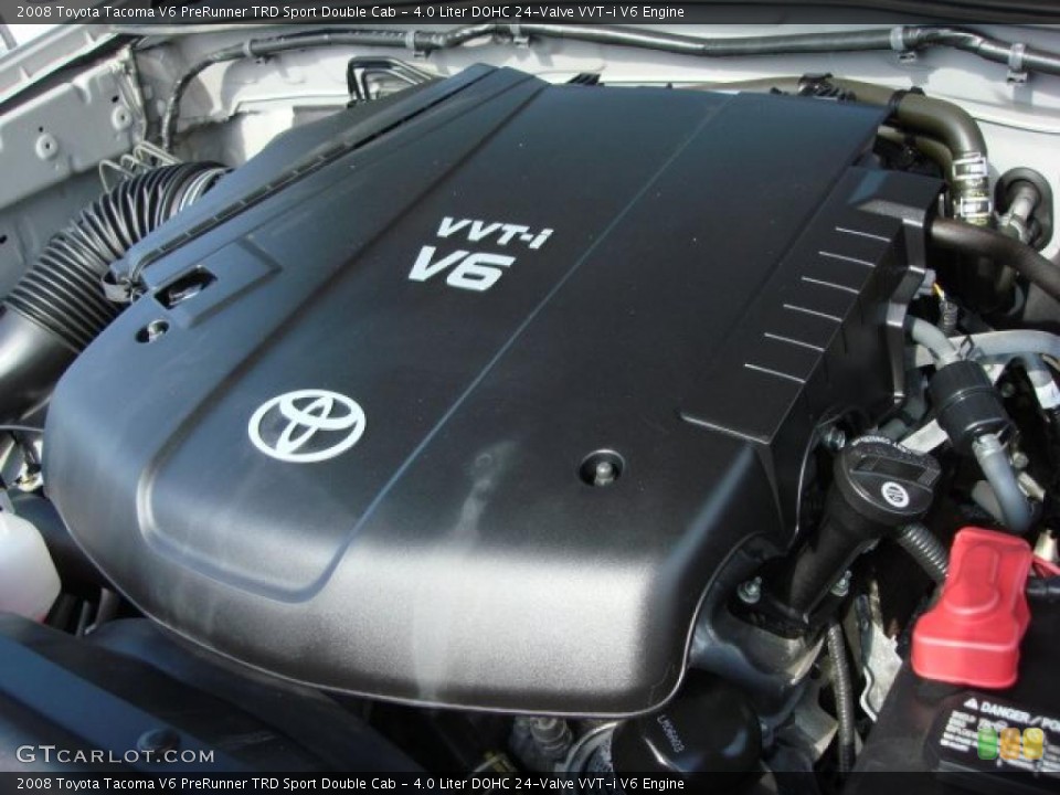 4.0 Liter DOHC 24-Valve VVT-i V6 Engine for the 2008 Toyota Tacoma #46771314
