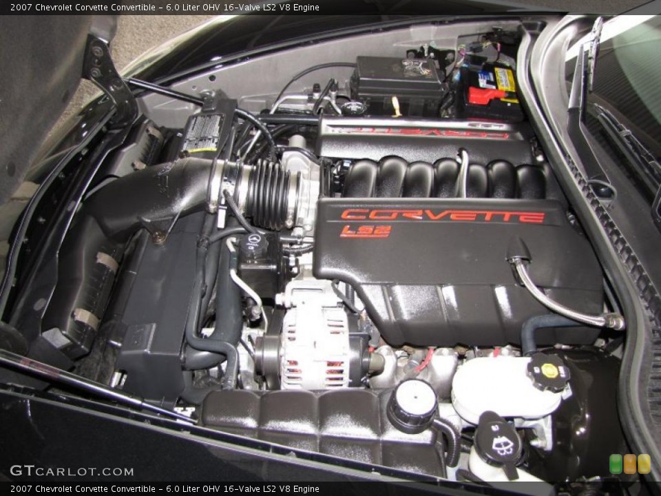 6.0 Liter OHV 16-Valve LS2 V8 Engine for the 2007 Chevrolet Corvette #46771689