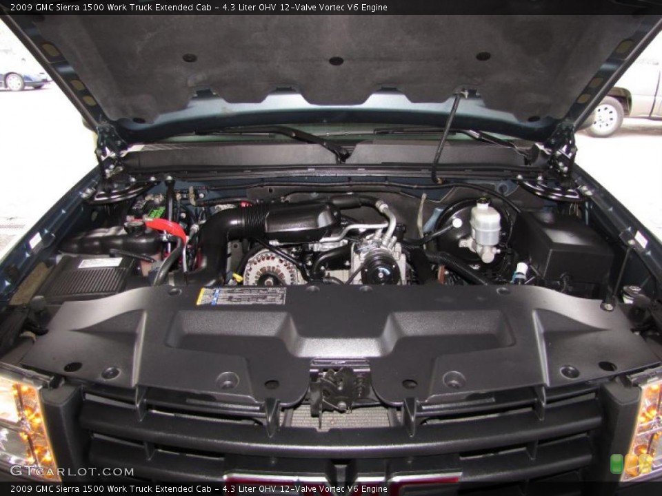 4.3 Liter OHV 12-Valve Vortec V6 Engine for the 2009 GMC Sierra 1500 #46773594