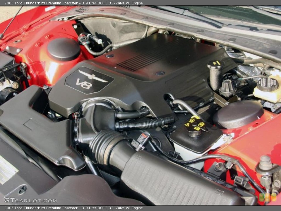 3.9 Liter DOHC 32-Valve V8 Engine for the 2005 Ford Thunderbird #46781619