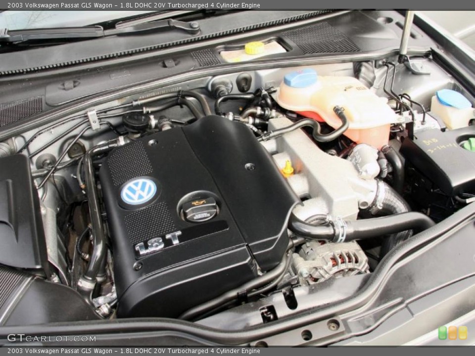 1.8L DOHC 20V Turbocharged 4 Cylinder Engine for the 2003 Volkswagen Passat #46781988