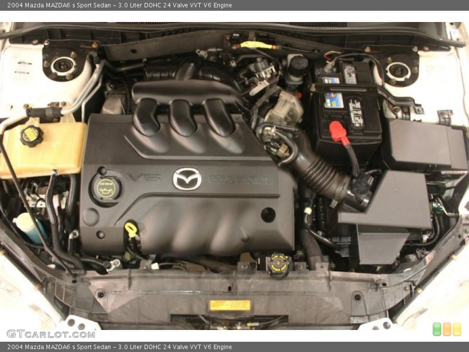 3.0 Liter DOHC 24 Valve VVT V6 Engine for the 2004 Mazda MAZDA6 #46785366