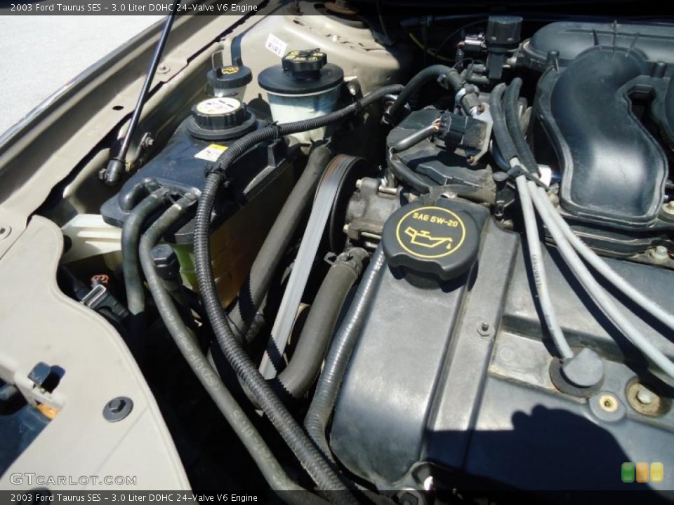 3.0 Liter DOHC 24-Valve V6 Engine for the 2003 Ford Taurus #46788954