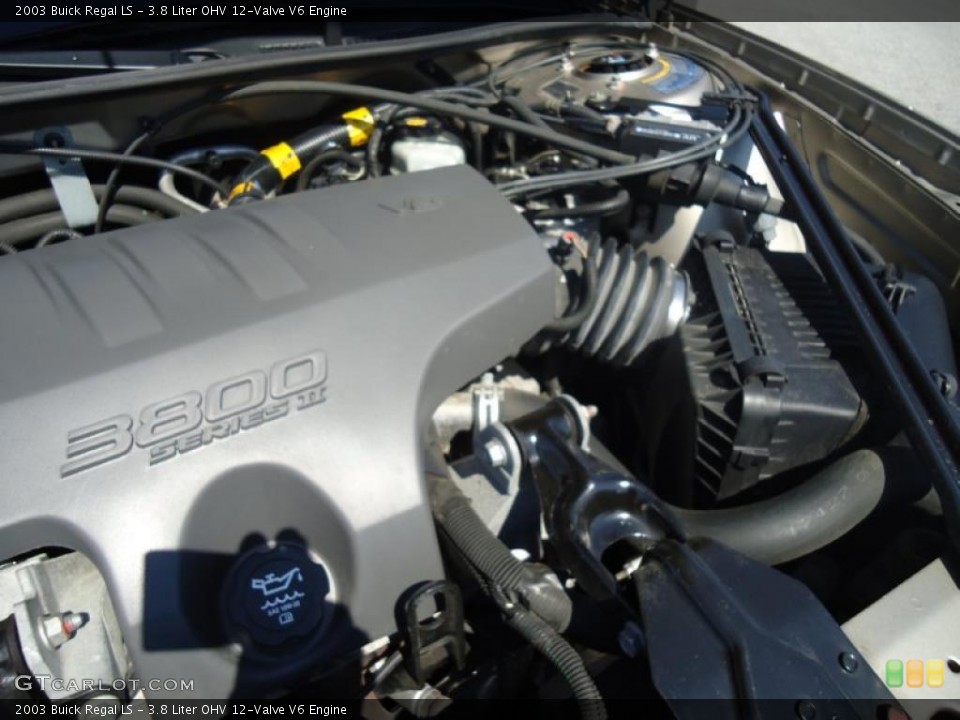 3.8 Liter OHV 12-Valve V6 Engine for the 2003 Buick Regal #46790376
