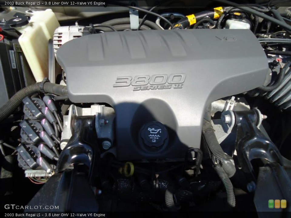 3.8 Liter OHV 12-Valve V6 Engine for the 2003 Buick Regal #46790409