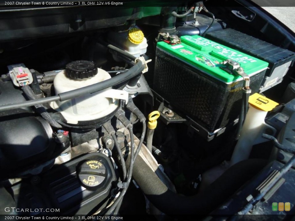 3.8L OHV 12V V6 Engine for the 2007 Chrysler Town & Country #46793442