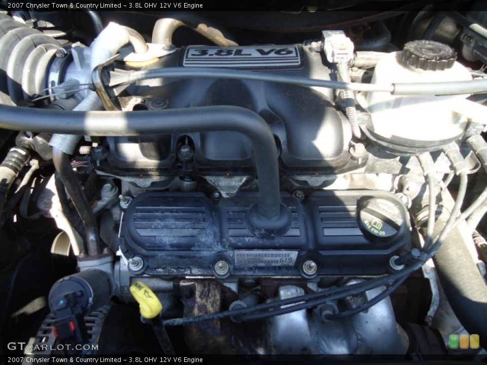 3.8L OHV 12V V6 Engine for the 2007 Chrysler Town & Country #46793472