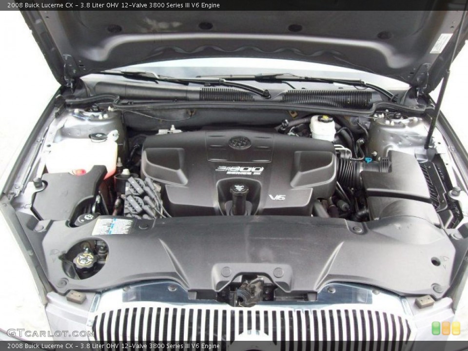 3.8 Liter OHV 12-Valve 3800 Series III V6 Engine for the 2008 Buick Lucerne #46796073