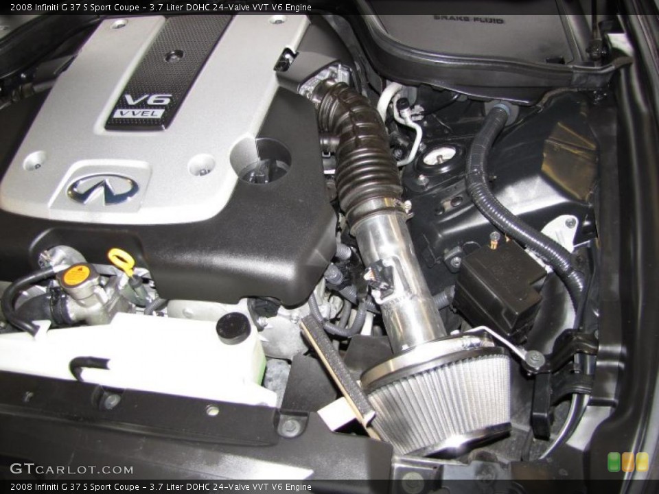 3.7 Liter DOHC 24-Valve VVT V6 Engine for the 2008 Infiniti G #46801173
