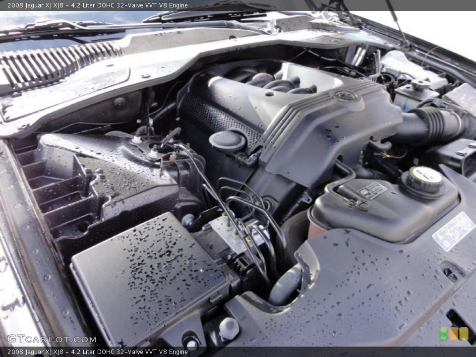 4.2 Liter DOHC 32-Valve VVT V8 Engine for the 2008 Jaguar XJ #46804527