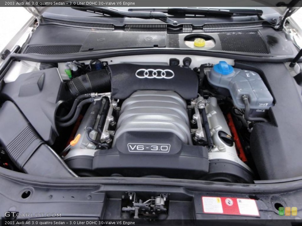 3.0 Liter DOHC 30-Valve V6 Engine for the 2003 Audi A6 #46805907