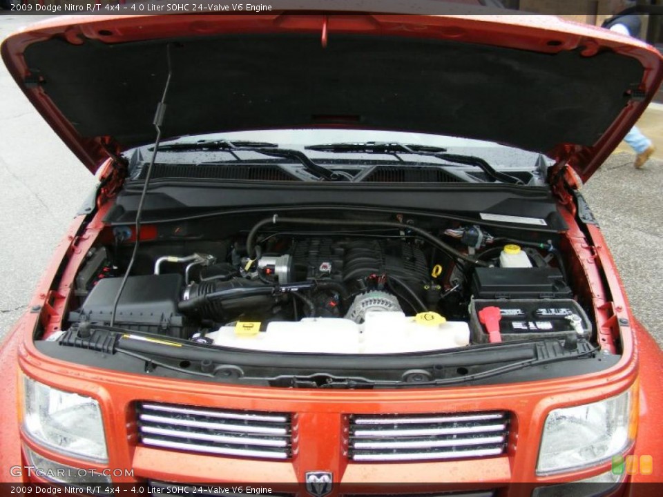4.0 Liter SOHC 24-Valve V6 Engine for the 2009 Dodge Nitro #46814880