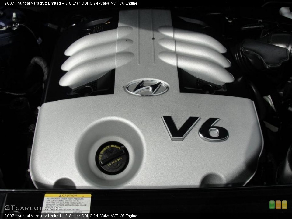 3.8 Liter DOHC 24-Valve VVT V6 Engine for the 2007 Hyundai Veracruz #46815285
