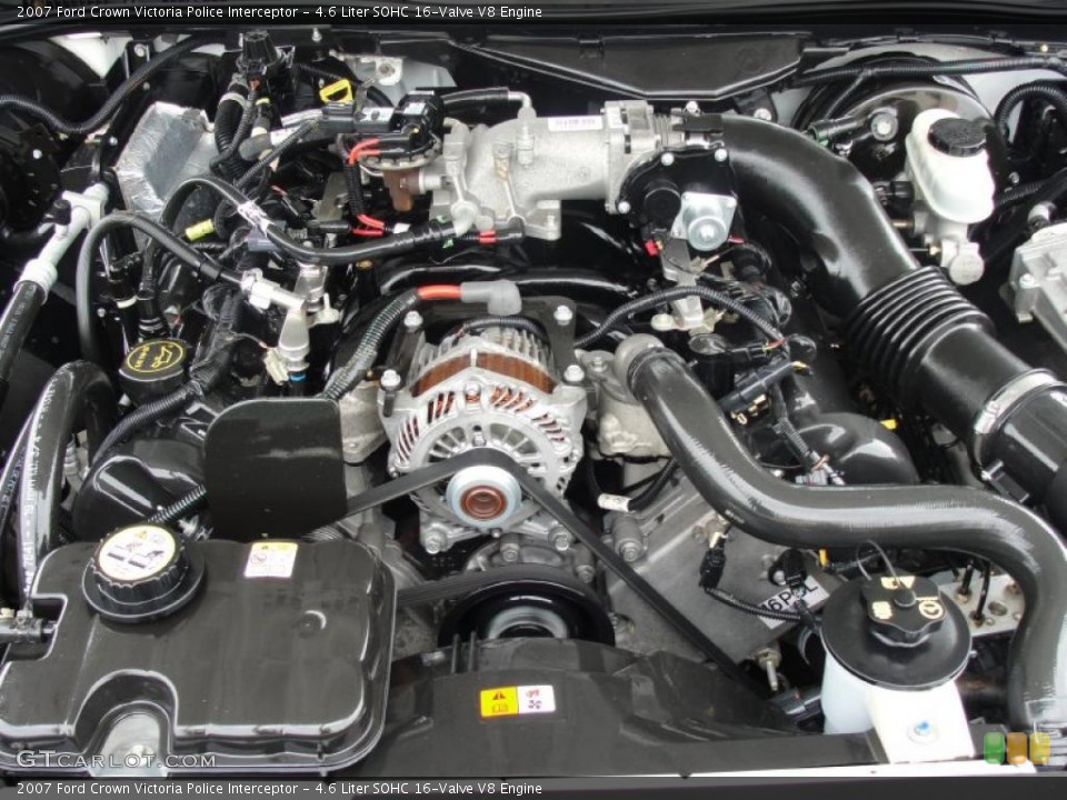 4.6 Liter SOHC 16-Valve V8 Engine for the 2007 Ford Crown Victoria #46816059