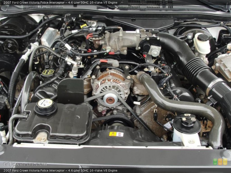 4.6 Liter SOHC 16-Valve V8 Engine for the 2007 Ford Crown Victoria #46816752