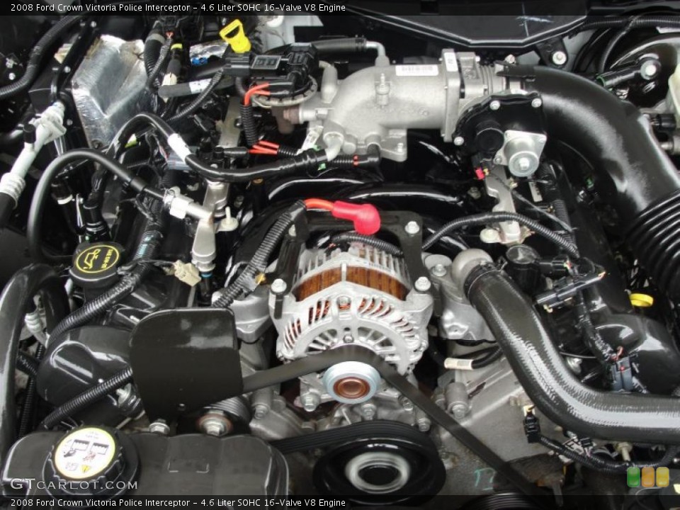4.6 Liter SOHC 16-Valve V8 Engine for the 2008 Ford Crown Victoria #46818213