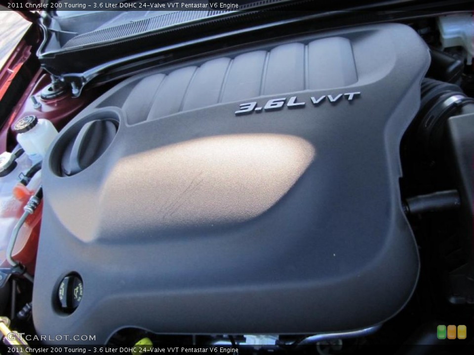 3.6 Liter DOHC 24-Valve VVT Pentastar V6 Engine for the 2011 Chrysler 200 #46820207