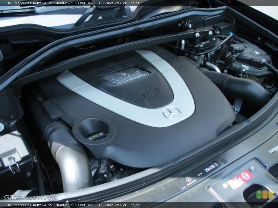 5.5 Liter DOHC 32-Valve VVT V8 Engine for the 2009 Mercedes-Benz GL #46824324