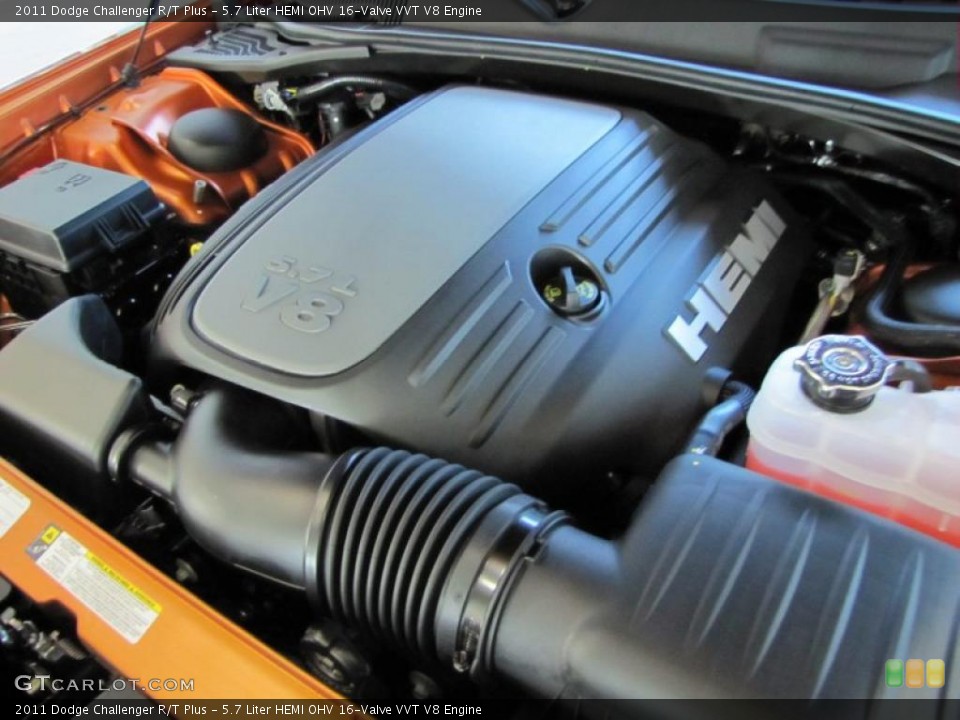 5.7 Liter HEMI OHV 16-Valve VVT V8 Engine for the 2011 Dodge Challenger #46827654