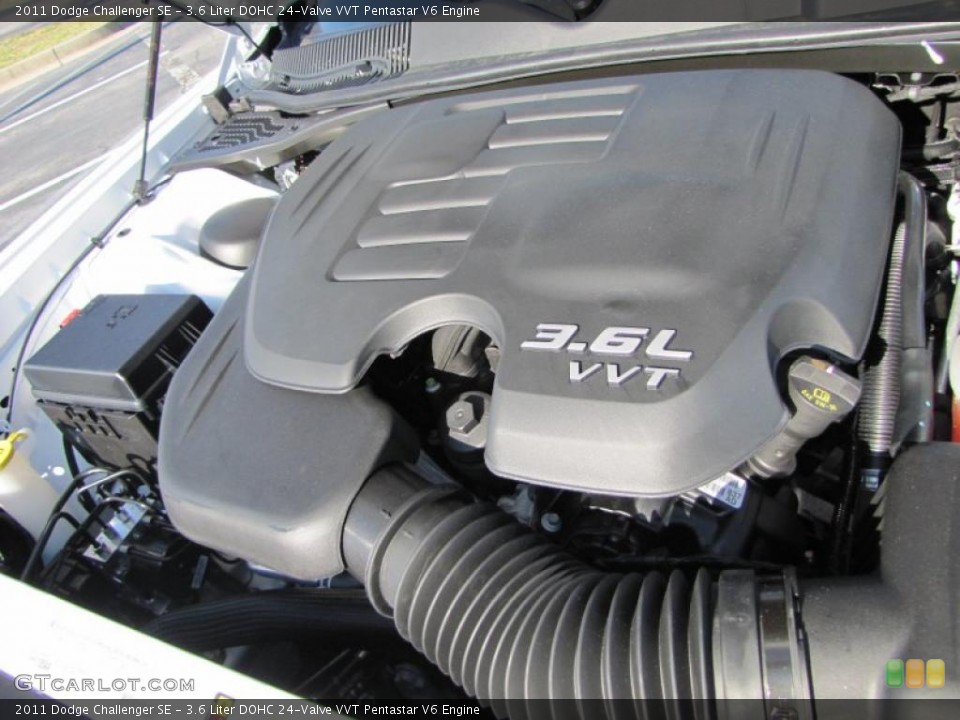 3.6 Liter DOHC 24-Valve VVT Pentastar V6 Engine for the 2011 Dodge Challenger #46827828
