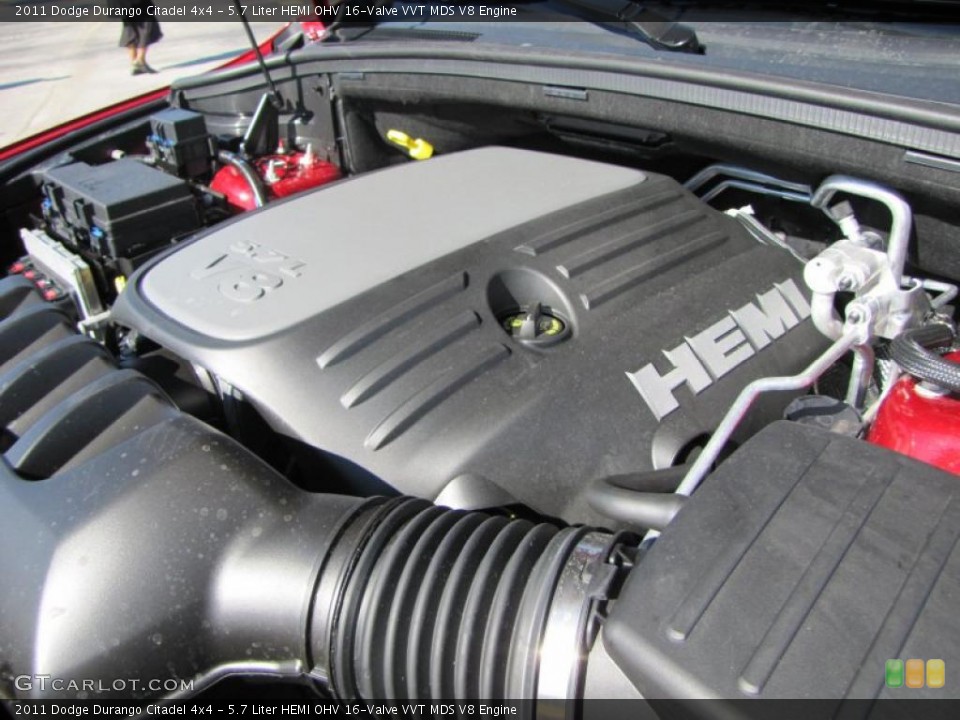 5.7 Liter HEMI OHV 16-Valve VVT MDS V8 Engine for the 2011 Dodge Durango #46829691