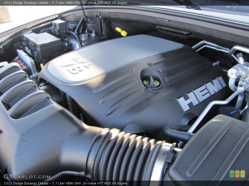 5.7 Liter HEMI OHV 16-Valve VVT MDS V8 Engine for the 2011 Dodge Durango #46829910
