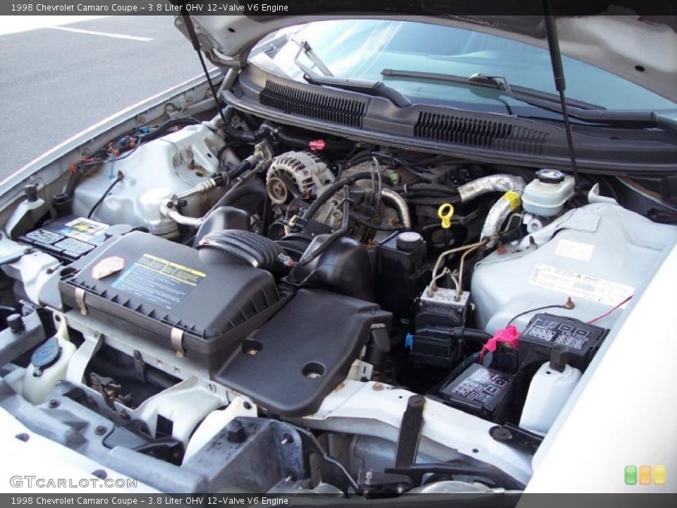 3.8 Liter OHV 12-Valve V6 Engine for the 1998 Chevrolet Camaro #46830519