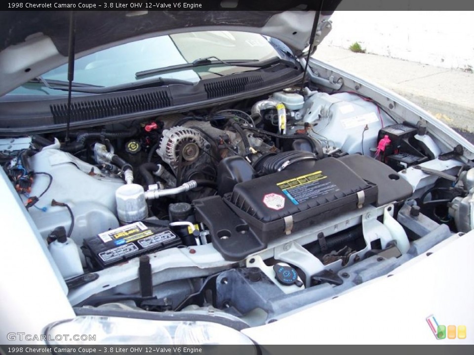3.8 Liter OHV 12-Valve V6 Engine for the 1998 Chevrolet Camaro #46830537
