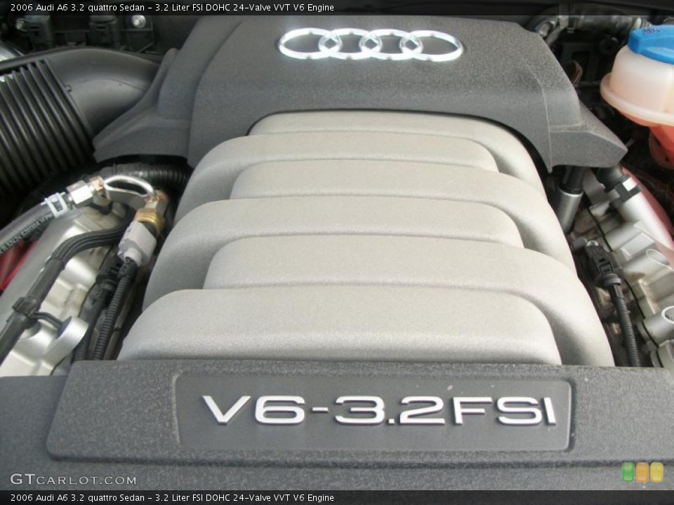 3.2 Liter FSI DOHC 24-Valve VVT V6 Engine for the 2006 Audi A6 #46834245
