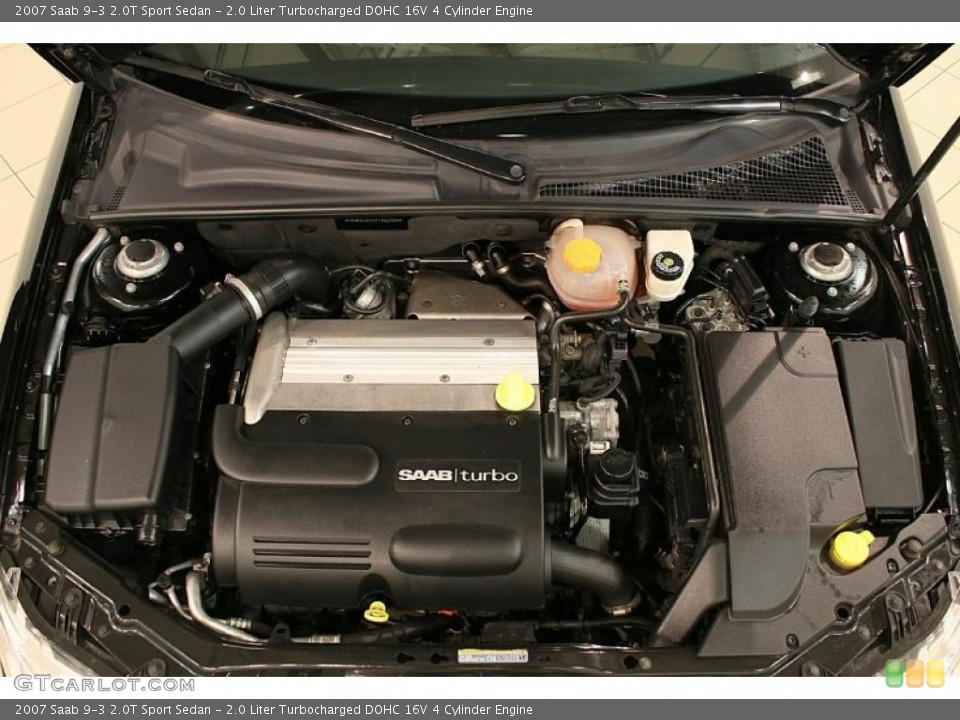 2.0 Liter Turbocharged DOHC 16V 4 Cylinder Engine for the 2007 Saab 9-3 #46841130
