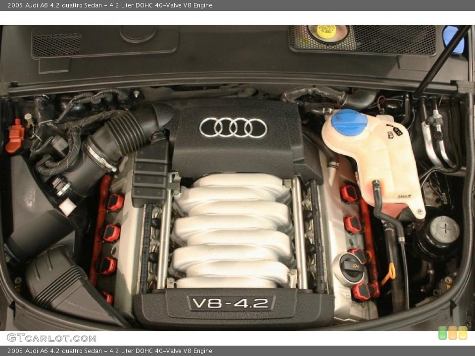 4.2 Liter DOHC 40-Valve V8 Engine for the 2005 Audi A6 #46842126
