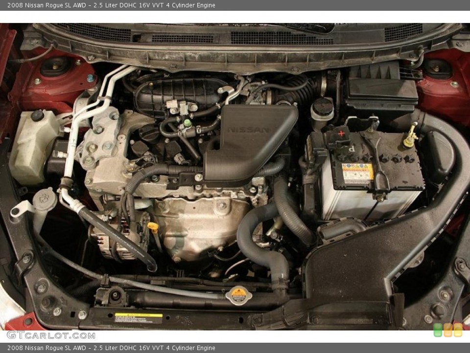 2.5 Liter DOHC 16V VVT 4 Cylinder Engine for the 2008 Nissan Rogue #46844022