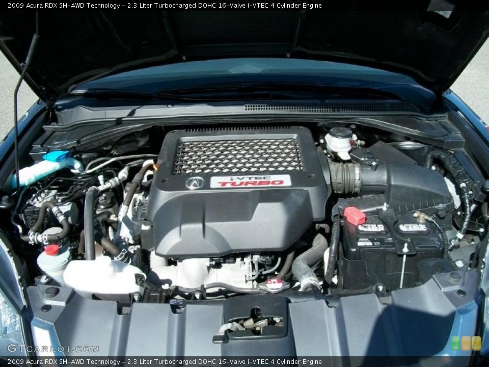 2.3 Liter Turbocharged DOHC 16-Valve i-VTEC 4 Cylinder Engine for the 2009 Acura RDX #46844499