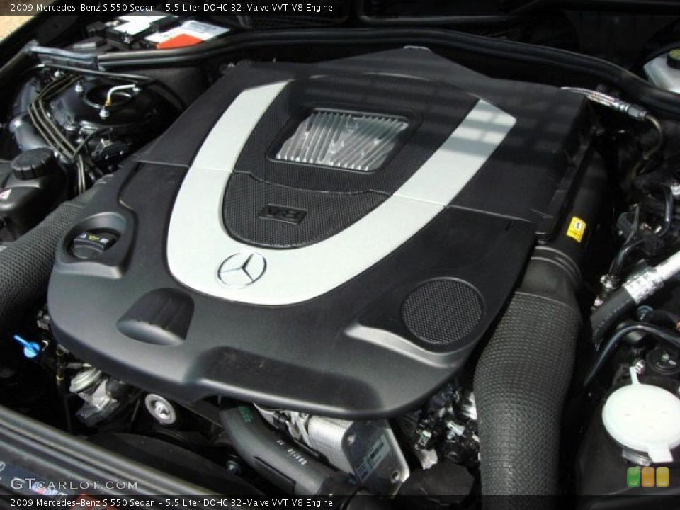 5.5 Liter DOHC 32-Valve VVT V8 Engine for the 2009 Mercedes-Benz S #46857126