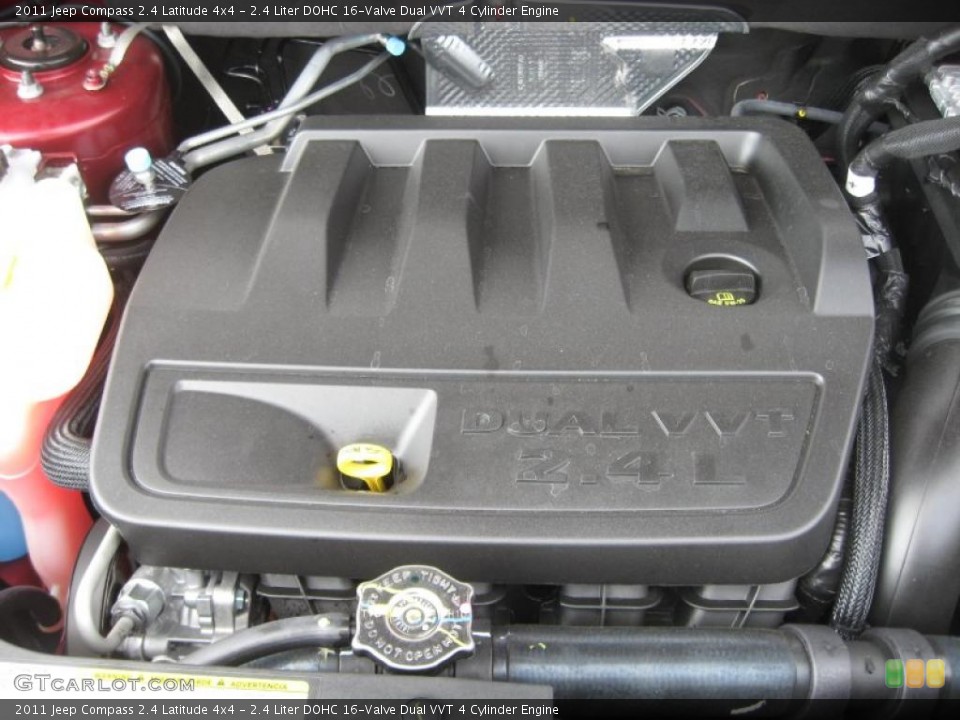 2.4 Liter DOHC 16-Valve Dual VVT 4 Cylinder Engine for the 2011 Jeep Compass #46858854