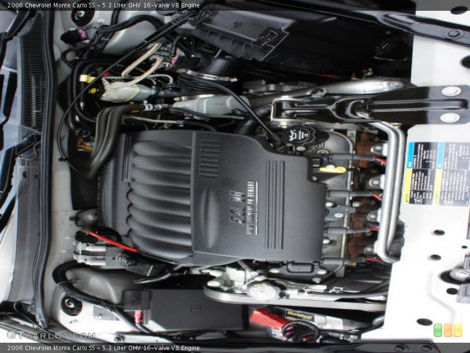 5.3 Liter OHV 16-Valve V8 Engine for the 2006 Chevrolet Monte Carlo #46871036