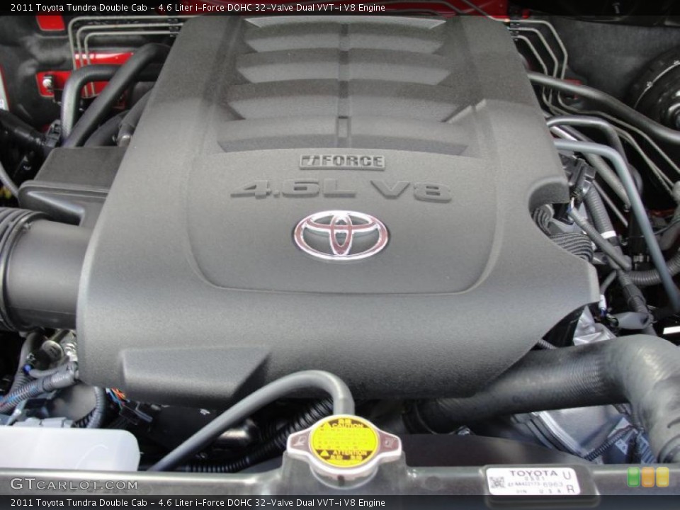 4.6 Liter i-Force DOHC 32-Valve Dual VVT-i V8 Engine for the 2011 Toyota Tundra #46879997