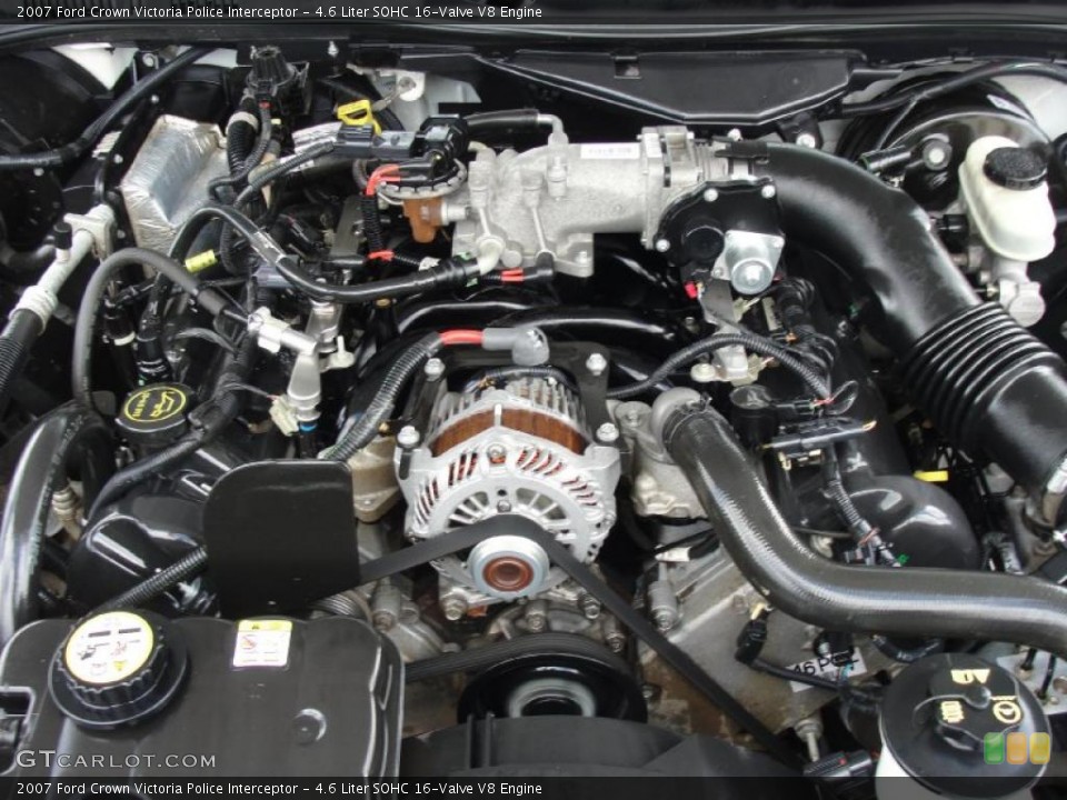 4.6 Liter SOHC 16-Valve V8 Engine for the 2007 Ford Crown Victoria #46884062