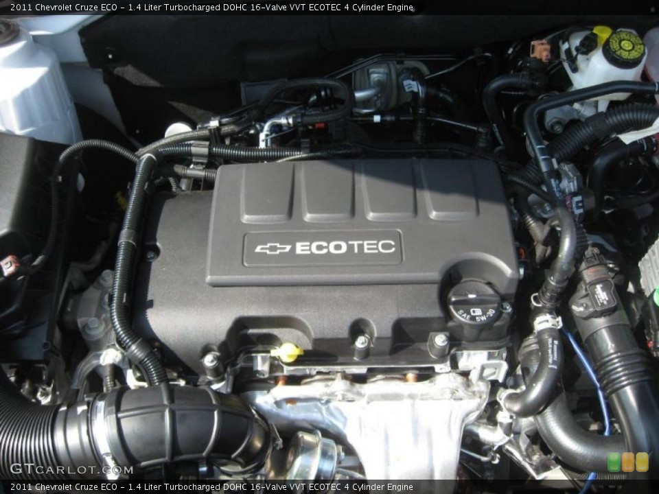 1.4 Liter Turbocharged DOHC 16-Valve VVT ECOTEC 4 Cylinder Engine for the 2011 Chevrolet Cruze #46884185