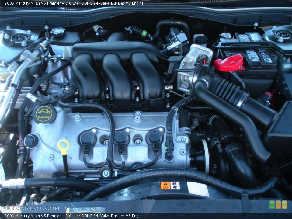 3.0 Liter DOHC 24-Valve Duratec V6 Engine for the 2009 Mercury Milan #46885601