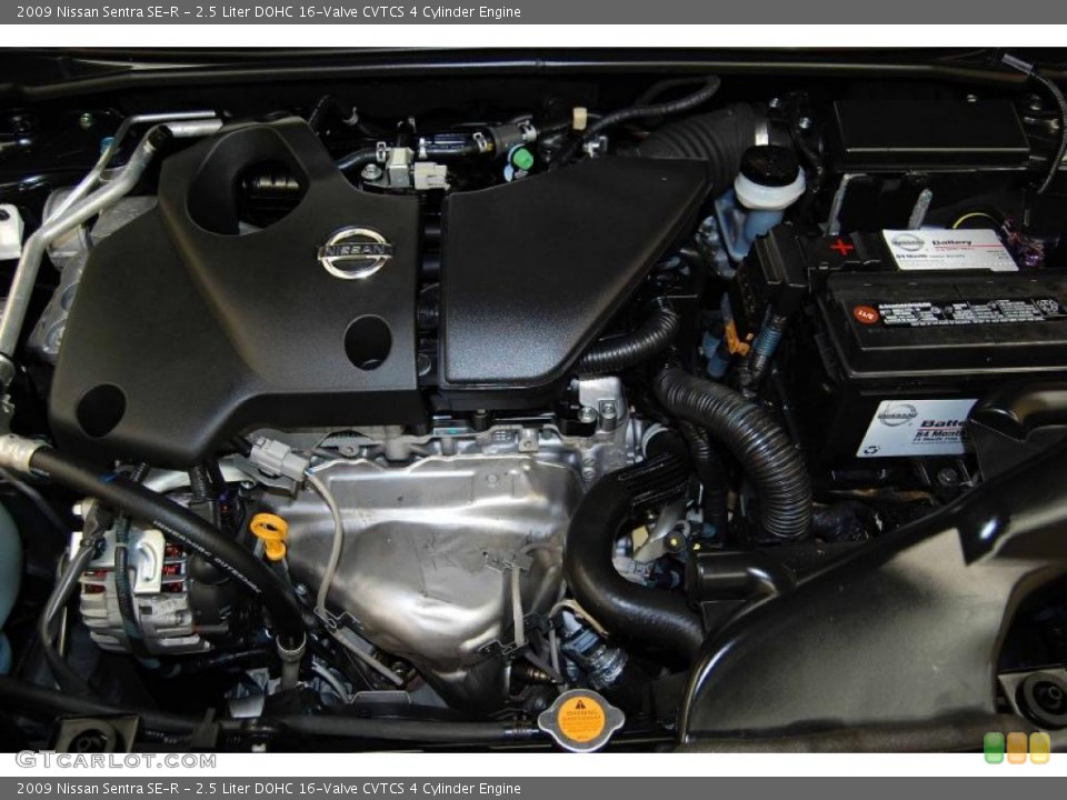 2.5 Liter DOHC 16-Valve CVTCS 4 Cylinder Engine for the 2009 Nissan Sentra #46895309