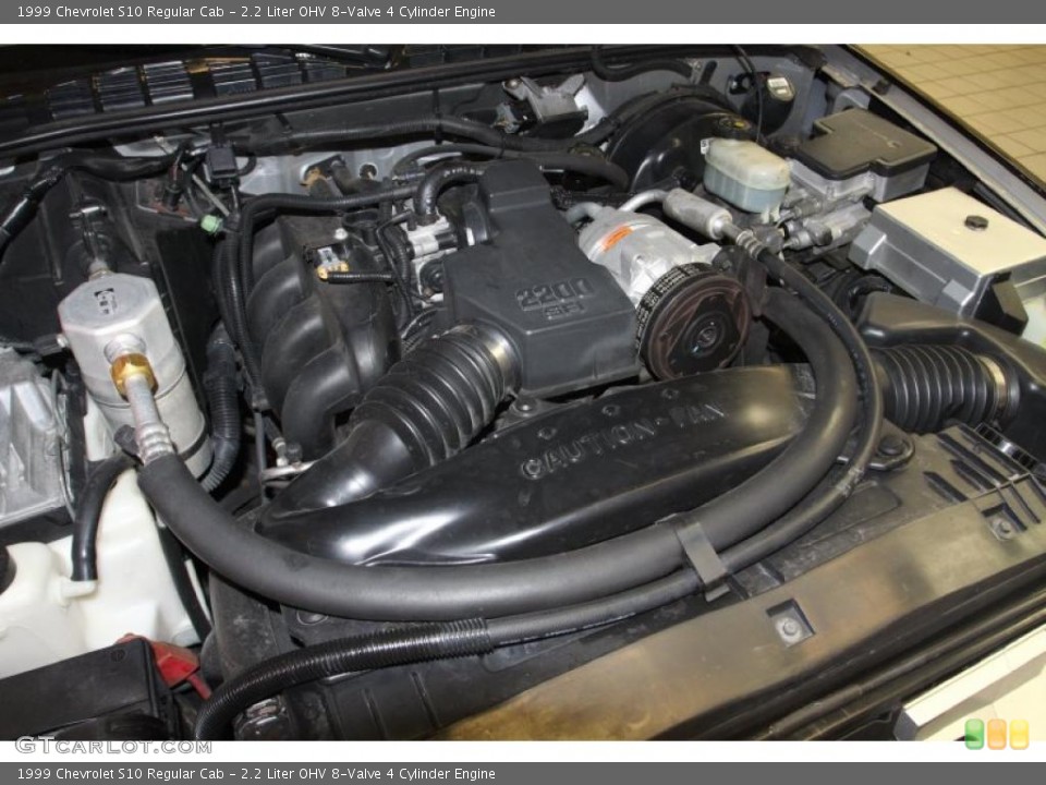 2.2 Liter OHV 8-Valve 4 Cylinder Engine for the 1999 Chevrolet S10 #46899134