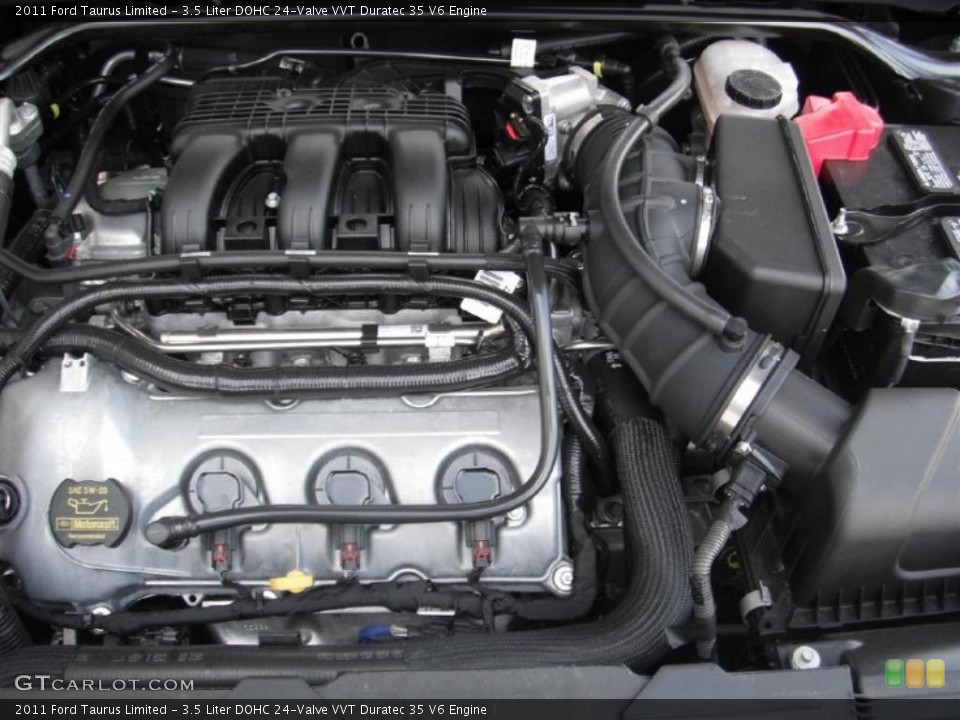 3.5 Liter DOHC 24-Valve VVT Duratec 35 V6 Engine for the 2011 Ford Taurus #46904612