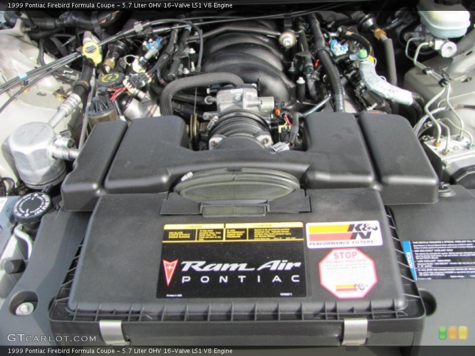 5.7 Liter OHV 16-Valve LS1 V8 Engine for the 1999 Pontiac Firebird #46906808