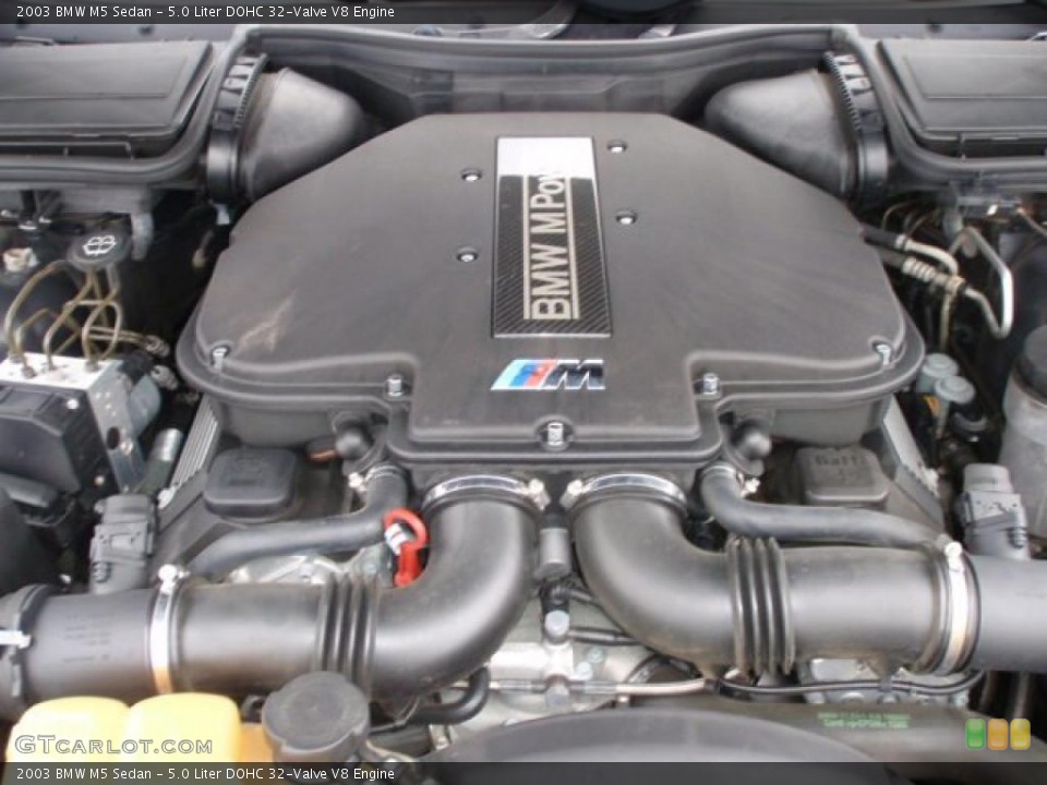 5.0 Liter DOHC 32-Valve V8 Engine for the 2003 BMW M5 #46906913