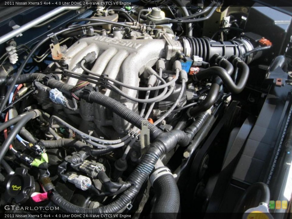 4.0 Liter DOHC 24-Valve CVTCS V6 Engine for the 2011 Nissan Xterra #46908140